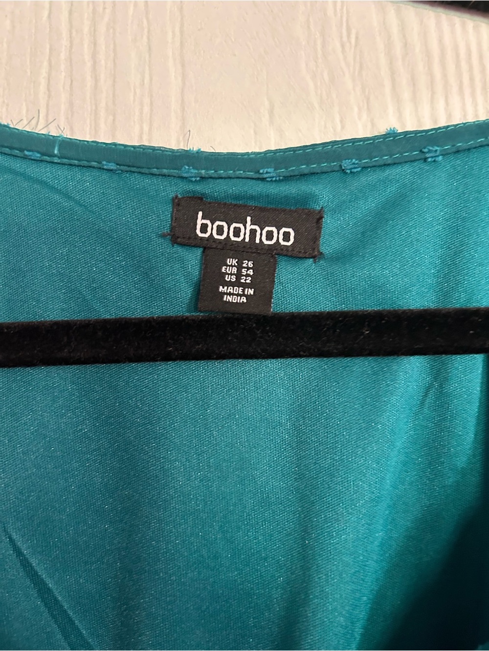Boohoo Teal Dress - Picture 2 of 3